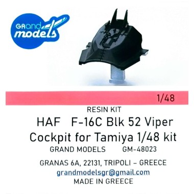 1/48 F-16C Blk 52 Viper Cockpit for Tamiya kit
