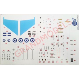 1/48 DECALS FOR Aermacchi M-346